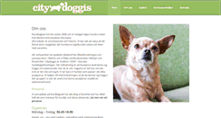 Desktop Screenshot of citydoggis.se