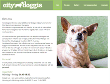 Tablet Screenshot of citydoggis.se